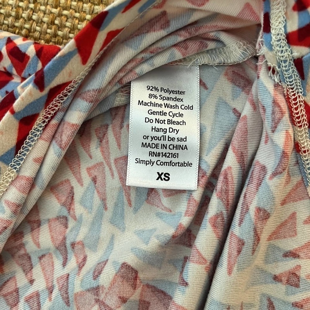 Lularoe Top/Dress. Size XS - Picture 7 of 8